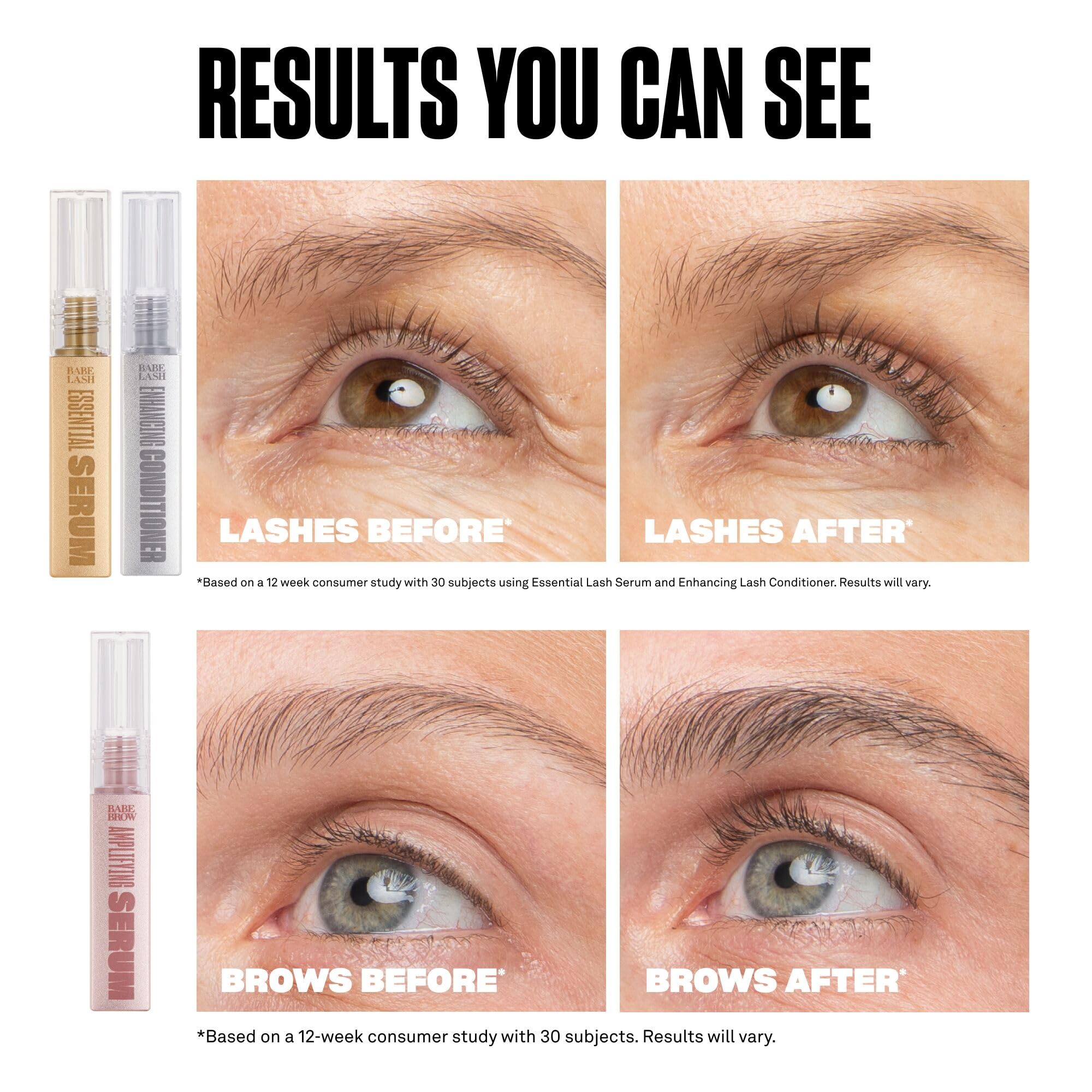 Sérum Amplifiant des Sourcils Babe Original pour des sourcils plus fournis
