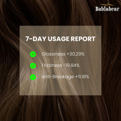 Huile Bablabear – protection contre la chaleur pour le coiffage quotidien.