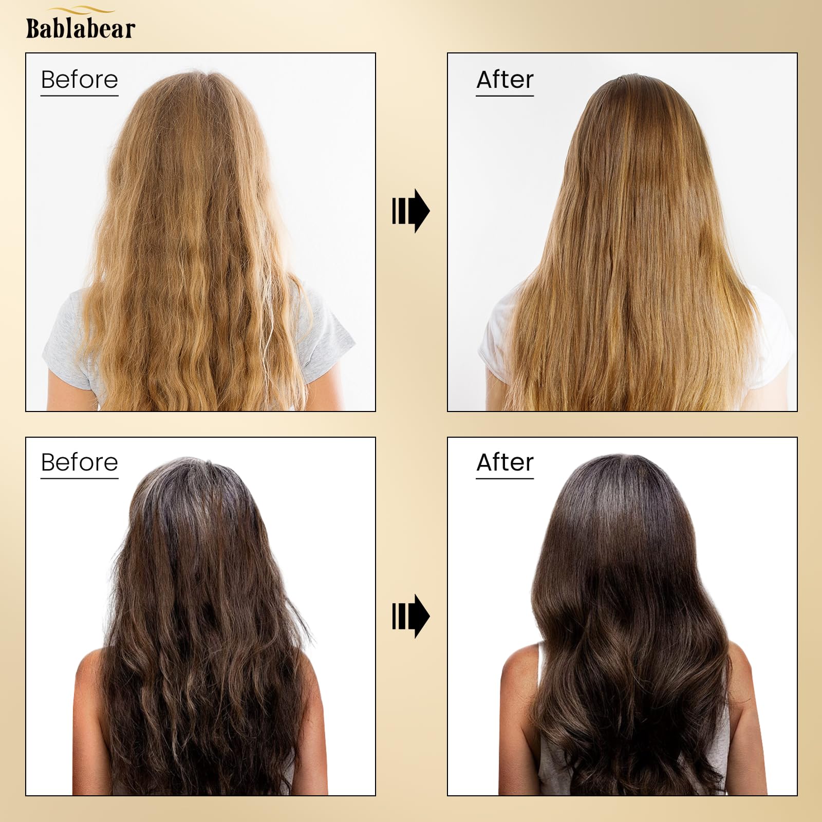 Huile Bablabear – nourrissement profond des longueurs et des pointes.