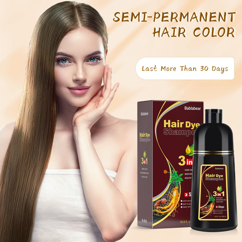 Huile d'argan intégrée, Bablabear nourrit et lisse les mèches.