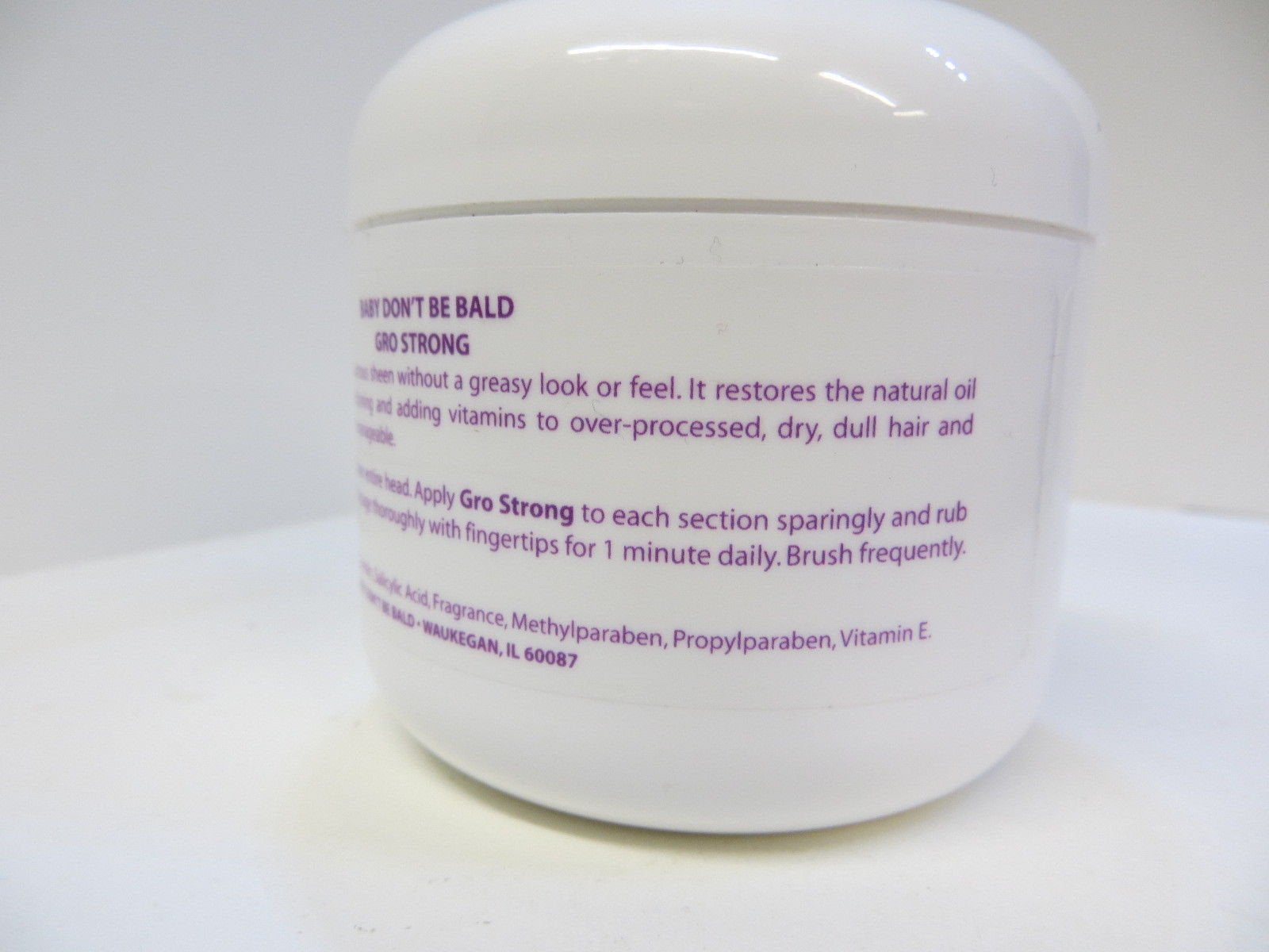 Baby Don't Bald Gro Strong utilisation pratique pour routine capillaire