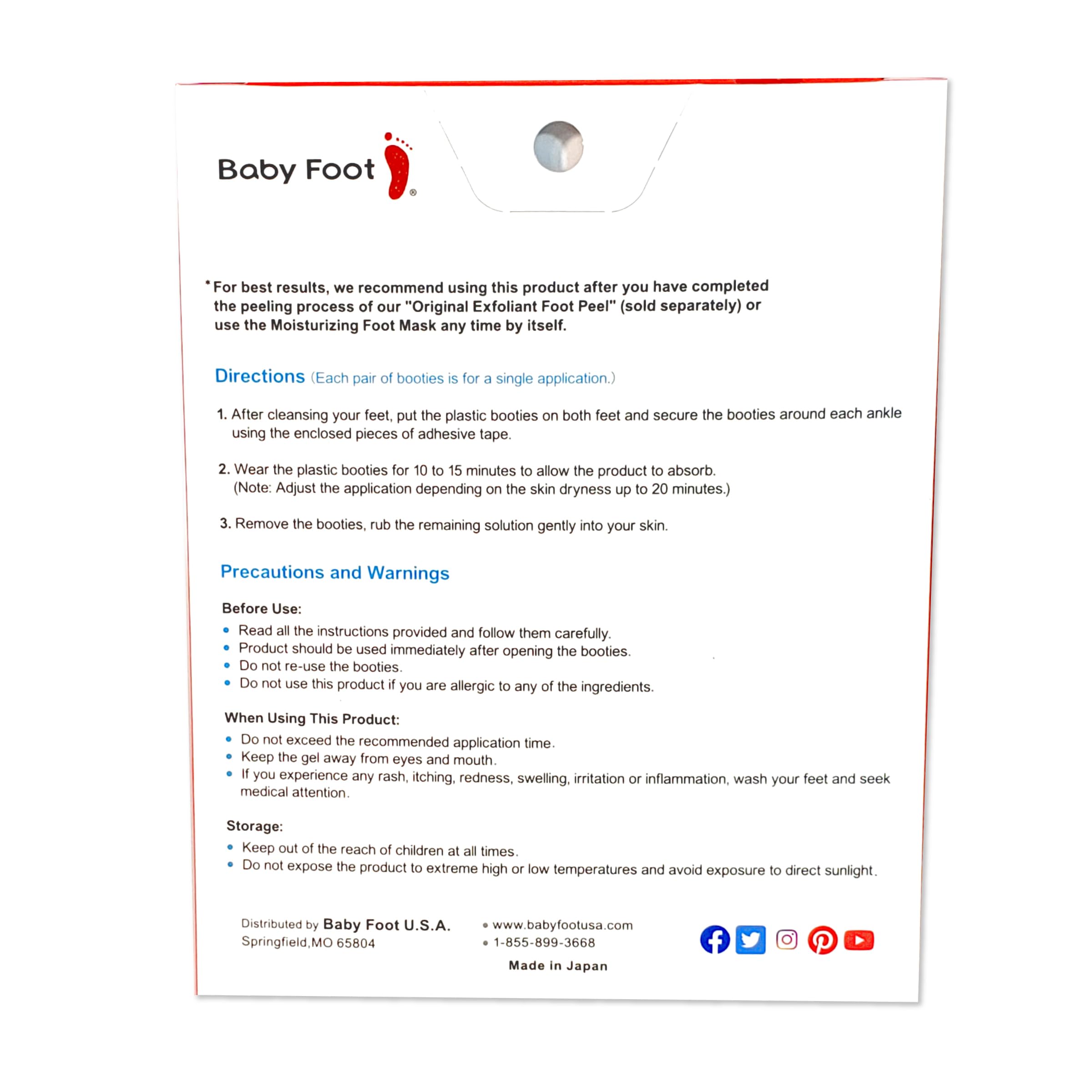 Emballage compact et pratique pour votre routine pieds.