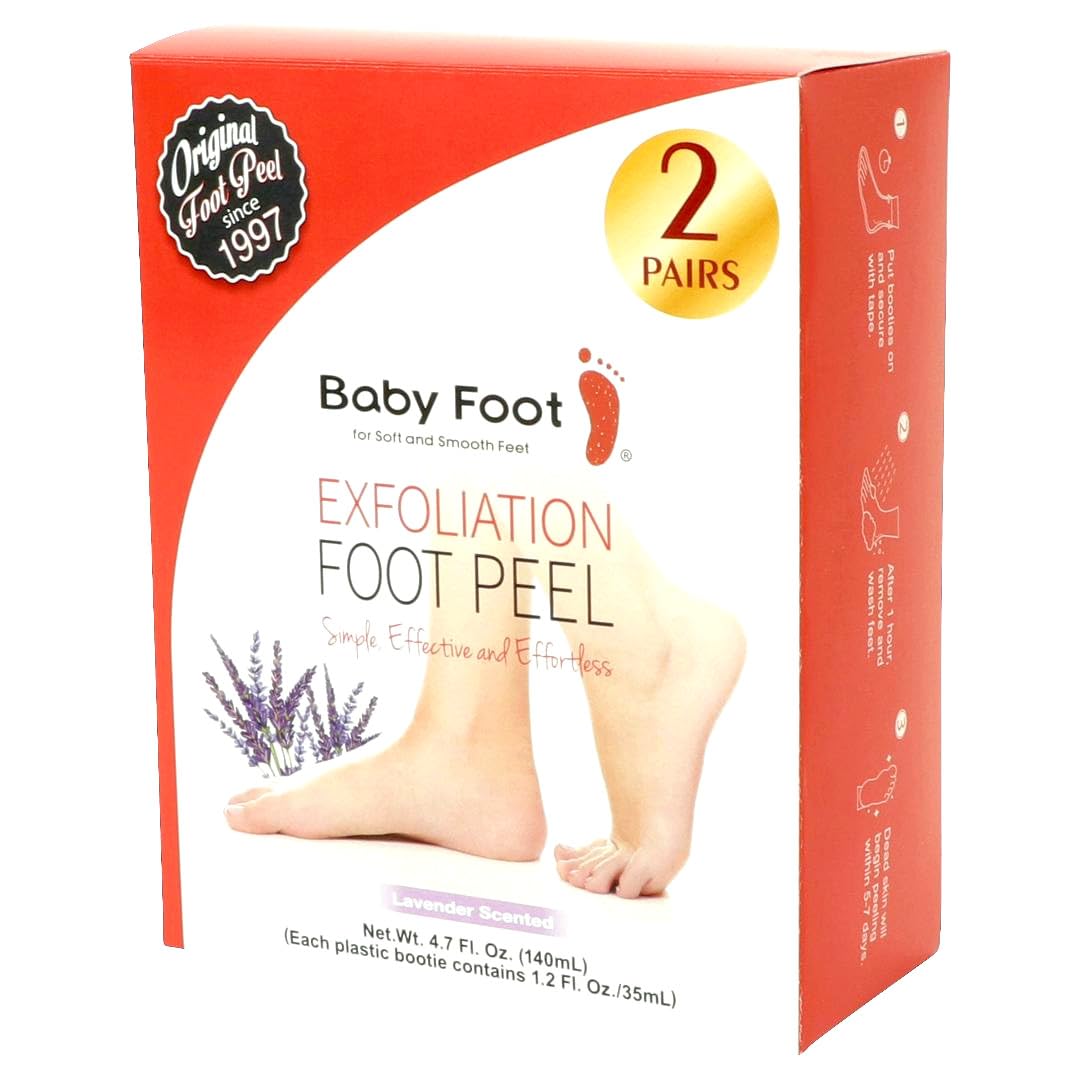 Baby Foot Lot Original – exfoliation en profondeur pour des pieds plus doux