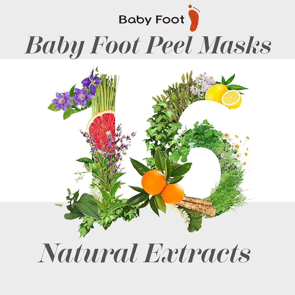 Baby Foot Lot Original – traitement d'une heure pour pieds revitalisés