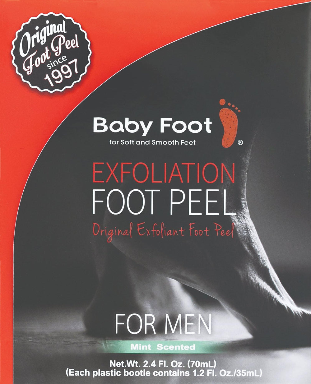 L'emballage Baby Foot présente une boîte soignée prête à offrir.