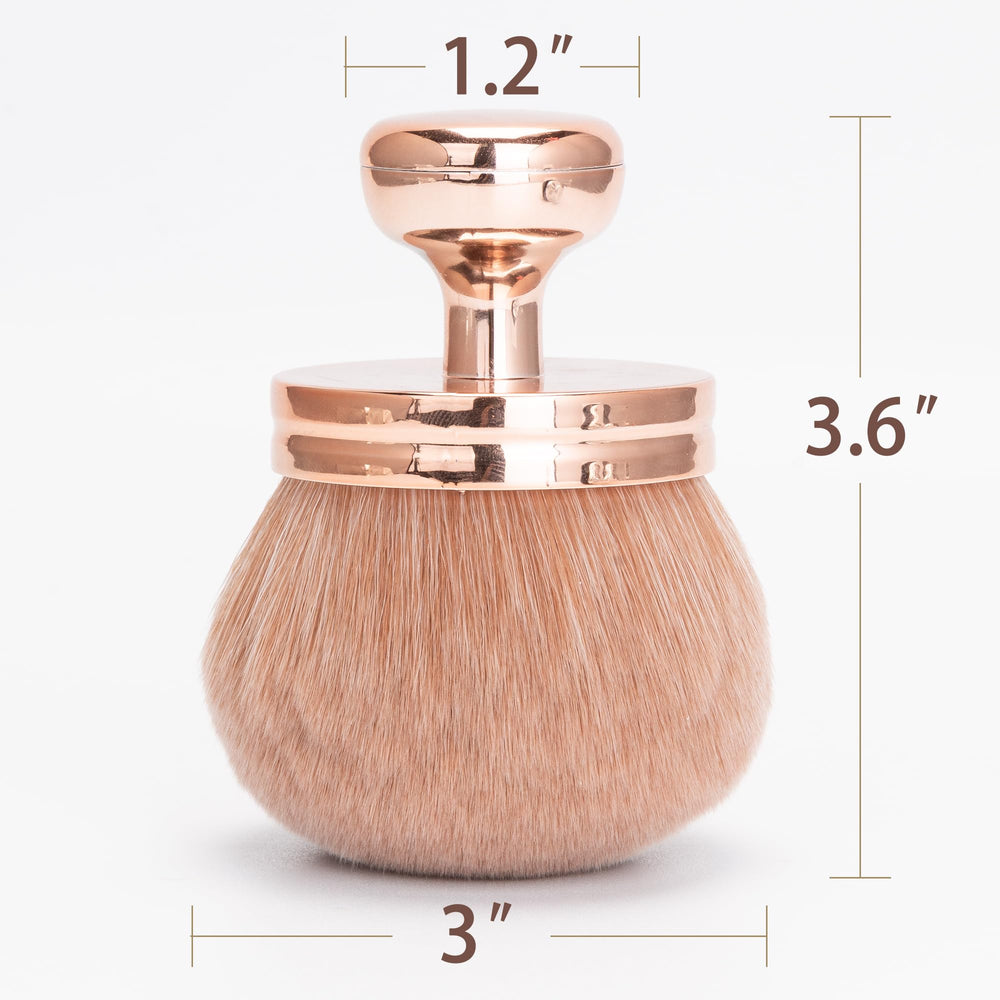 BABYSHEEP brosse Kabuki grand format pour couverture rapide du corps