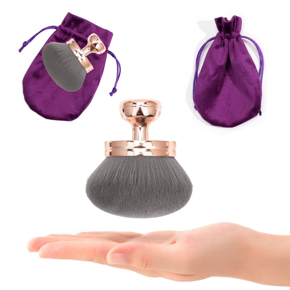 Pinceau teint corporel BABYSHEEP, idéal pour bronzer et maquillage du corps.