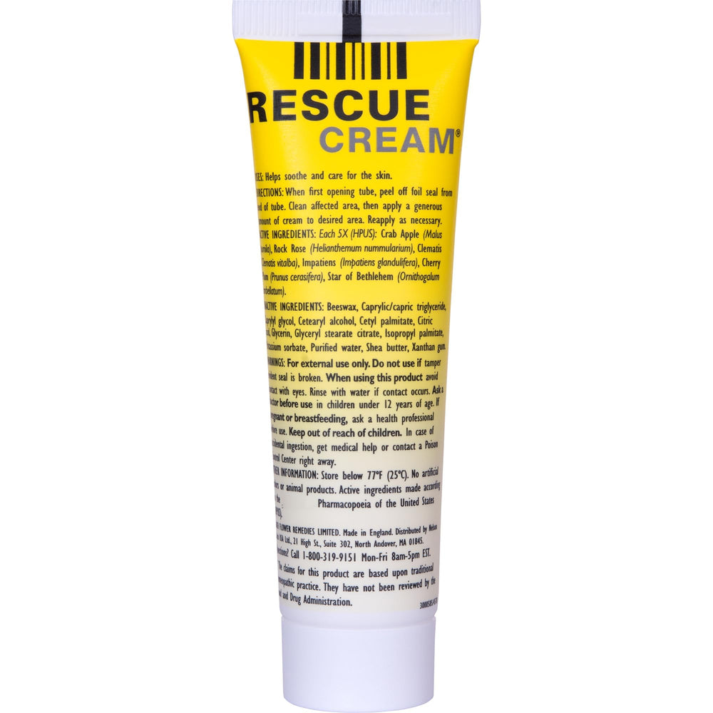 Bach RESCUE Crème mains-usage, apaise les peaux irritées après une journée stressante.