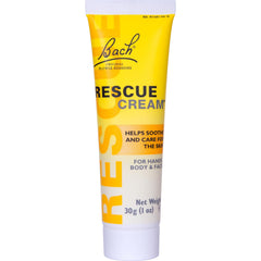 Bach RESCUE Crème pot 30 g, hydratation globale pour mains et visage.