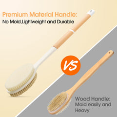 Backski brosse dure avec brins fermes pour scrub intense.