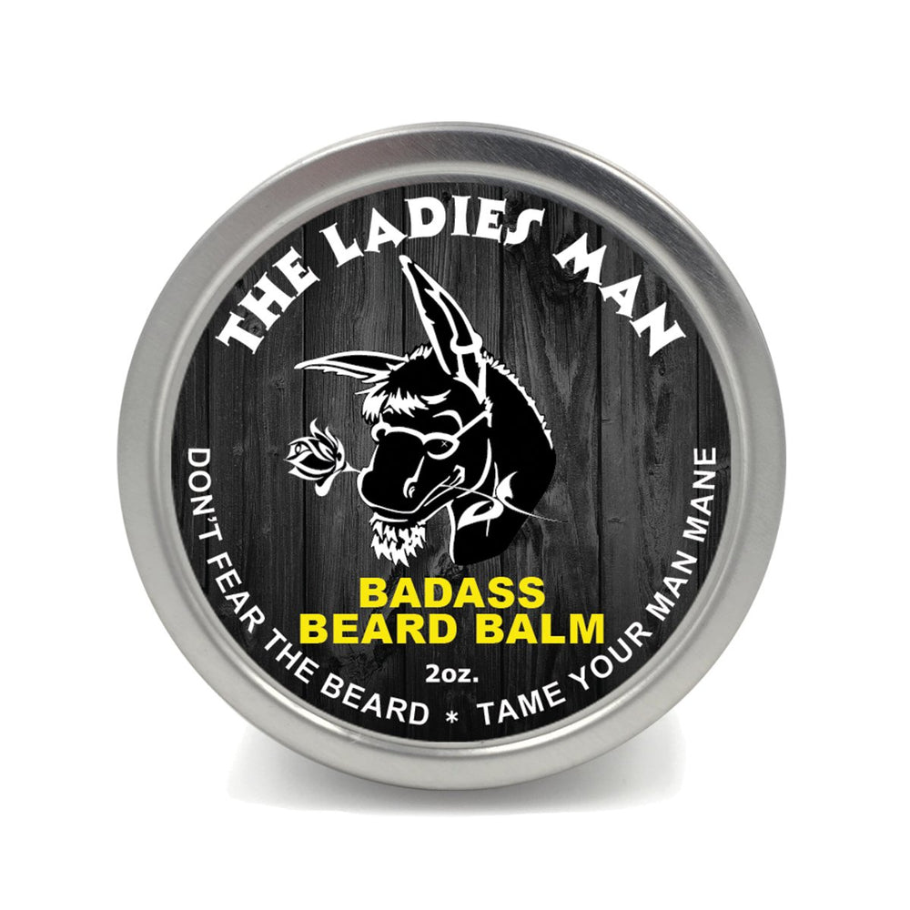 Badass Beard Care The Ladies Man parfum citron crème et orange, expérience aromatique.