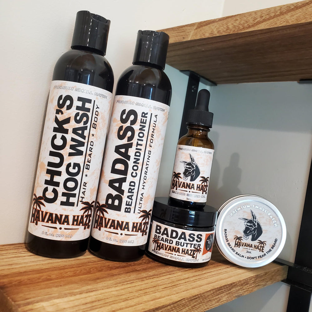 Rituel quotidien d'entretien de la barbe et de la peau