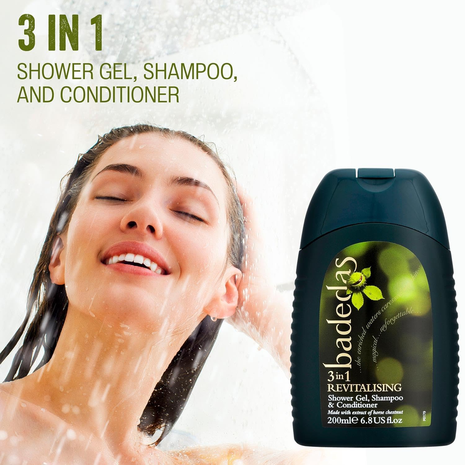 Texture creme soyeuse Badedas pour une sensation enveloppante.