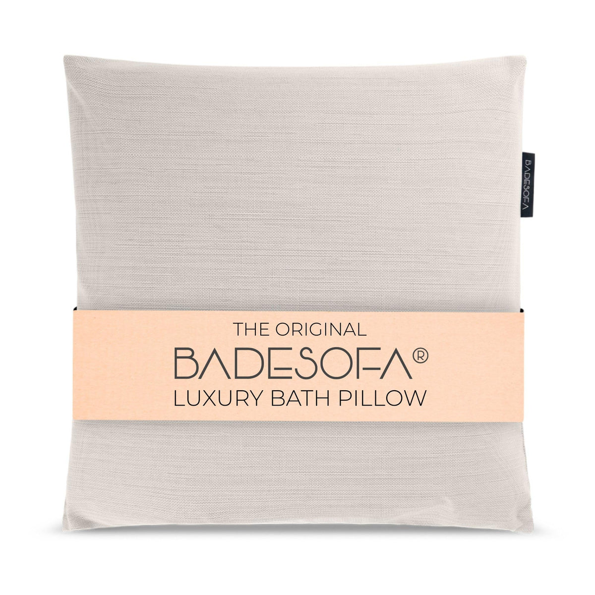 BADESOFA coussin bain luxueux, vue face-avant, soutien total dos et nuque