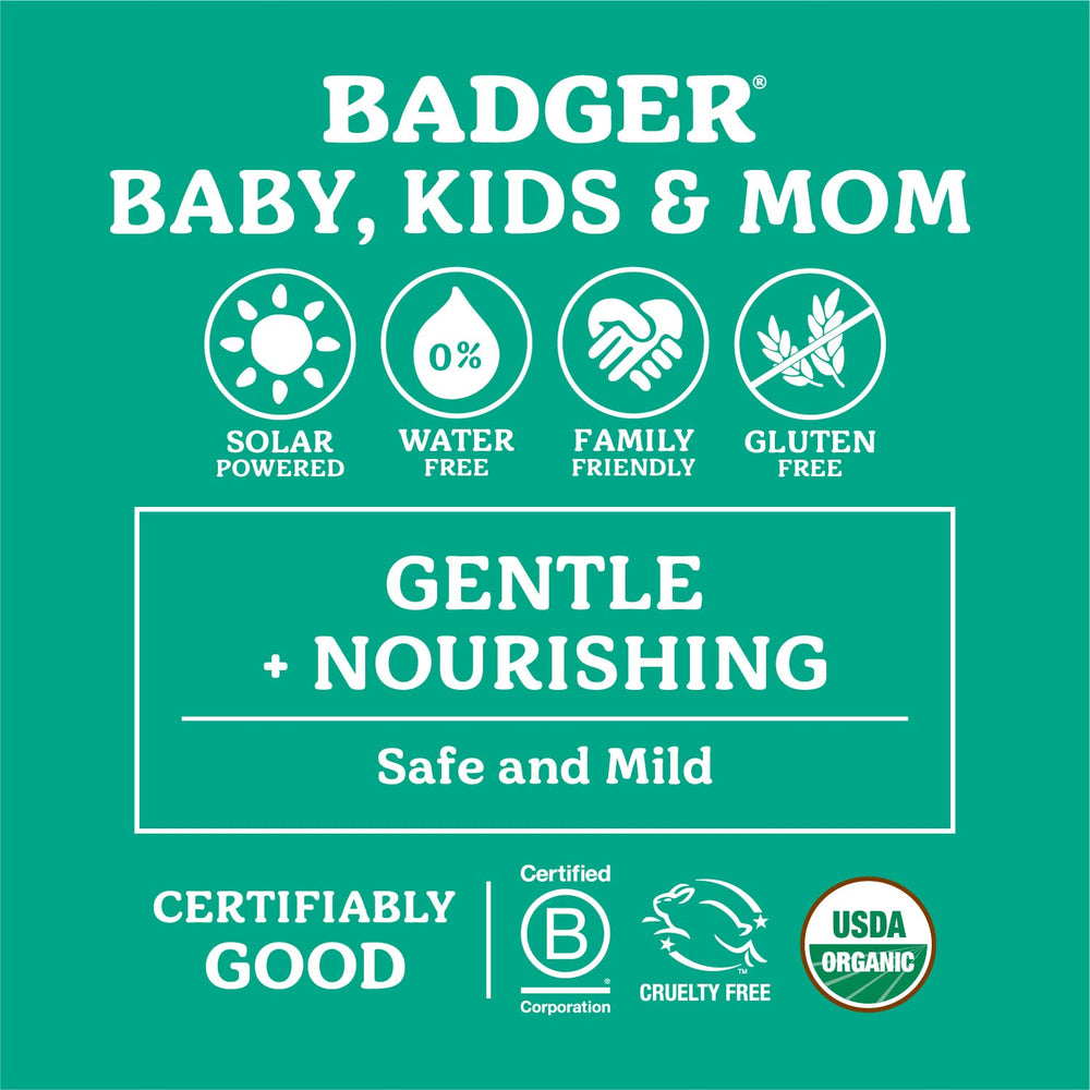Badger Belly Butter – ingrédients cacao et coco nourrissants pour la peau.
