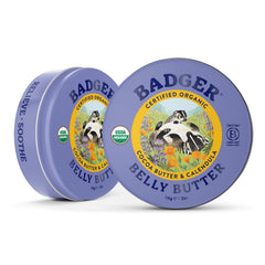 Badger Belly Butter – texture riche qui nourrit la peau tendue et favorise le confort.