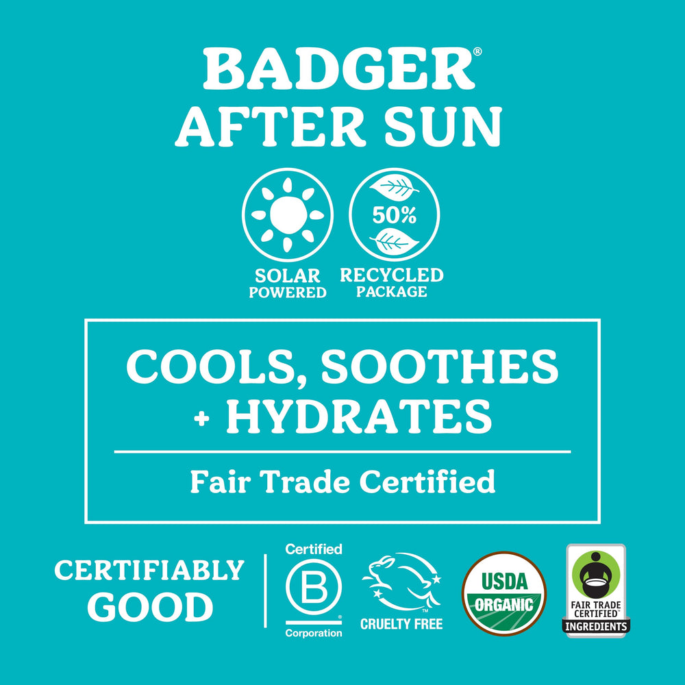 Utilisation après soleil ou hydratation corporelle tout au long de la journée