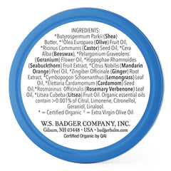Crème cuticule Badger avec huile végétale riche et hydratation intense.