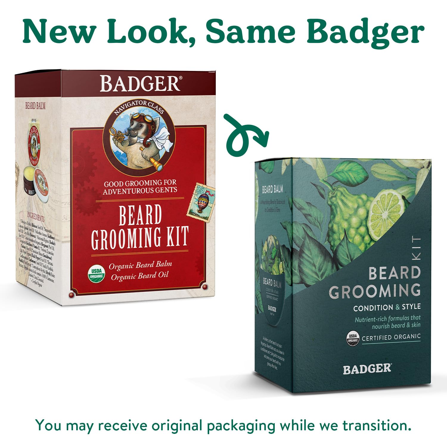 Badger huile barbe gros-plan: absorption douce et efficace.