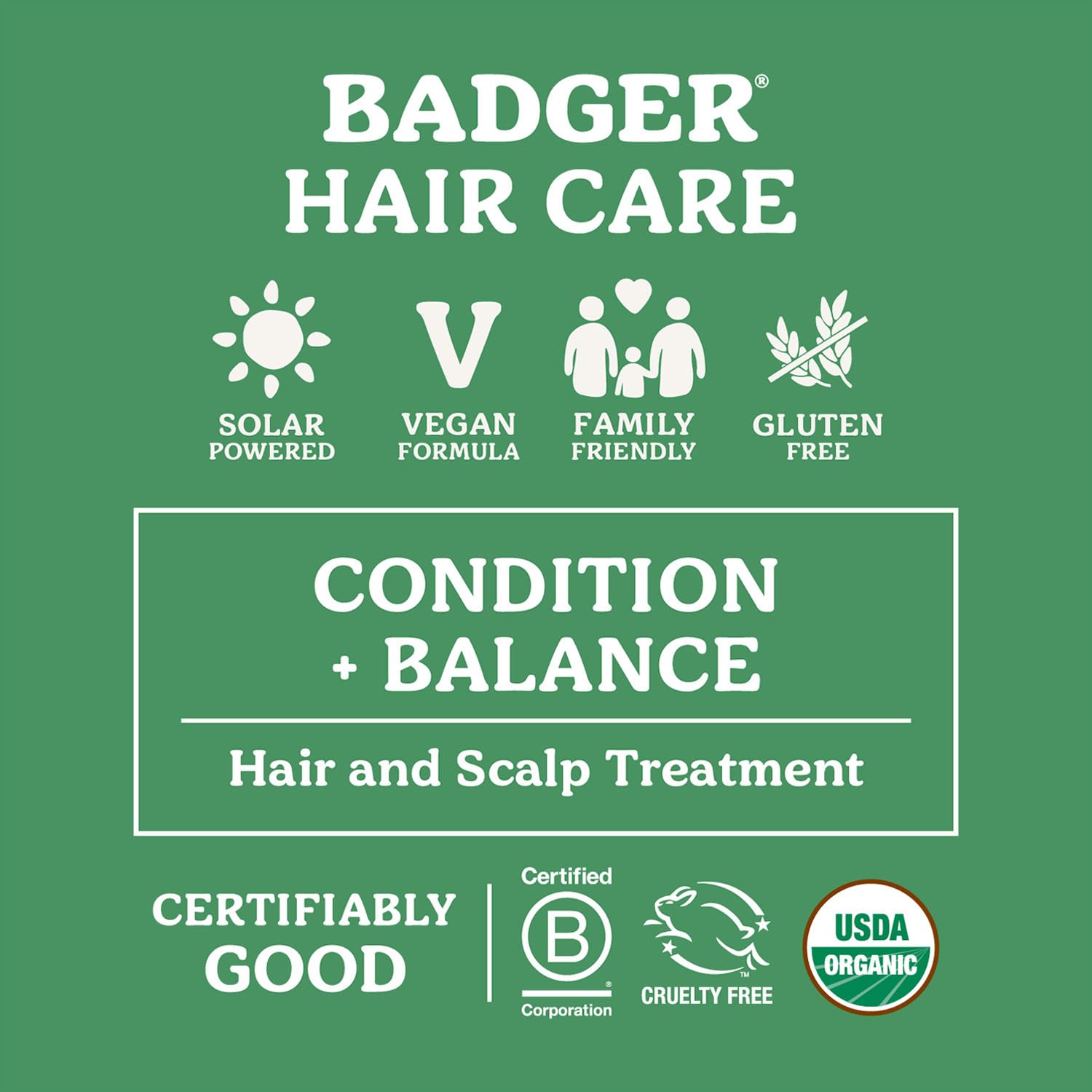 Badger Huile Jojoba, bouteille-pompe, option durable et naturelle pour les cheveux.