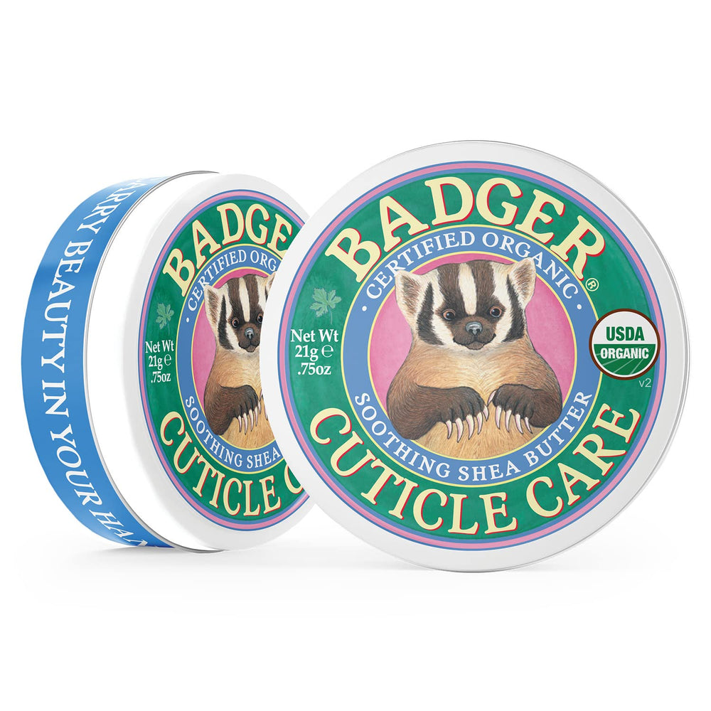 Badger Huiles naturelles: hydratation douce des cuticules