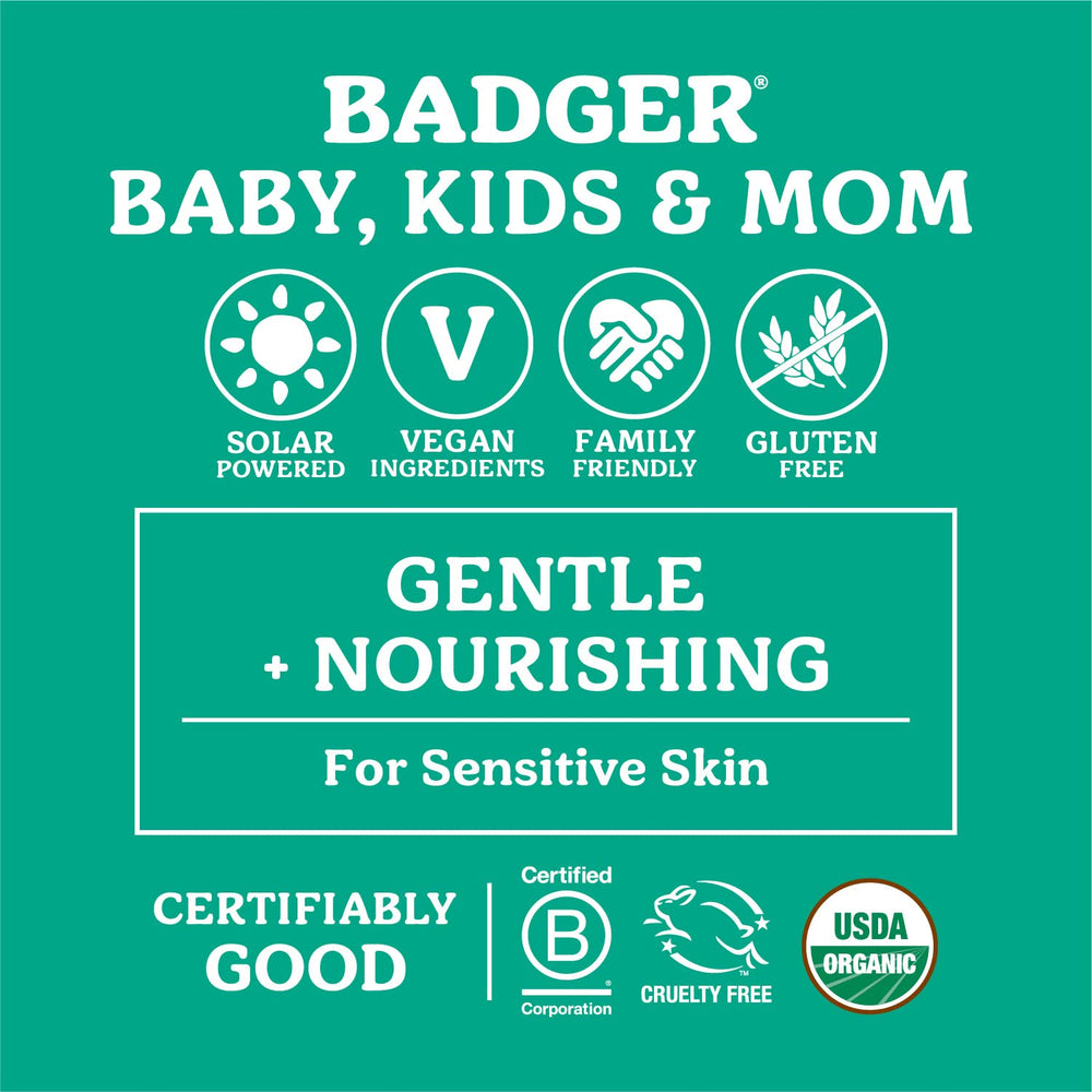 Badger ingrédients jojoba coco tournesol calendula et vitamine E