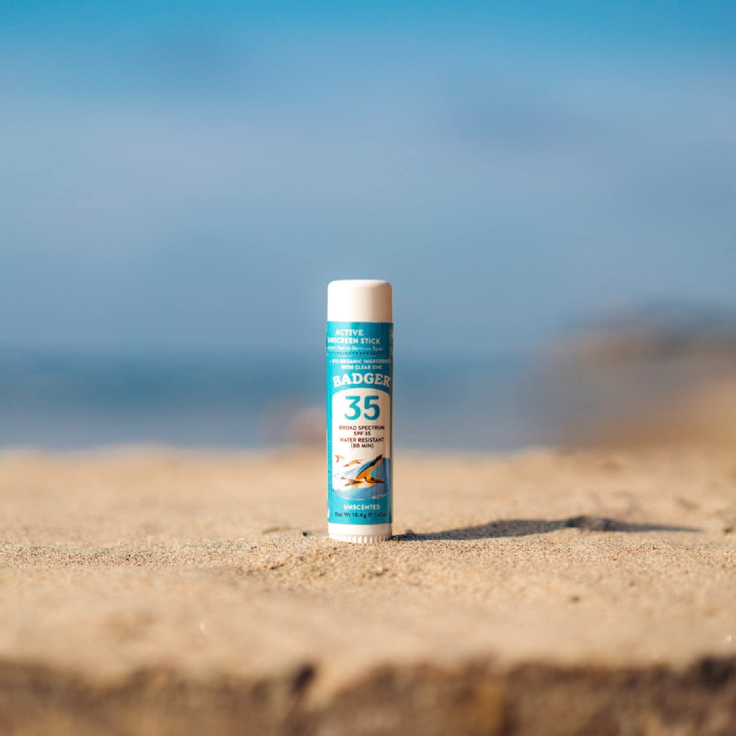 Badger stick respectueux des récifs minéral visage SPF35