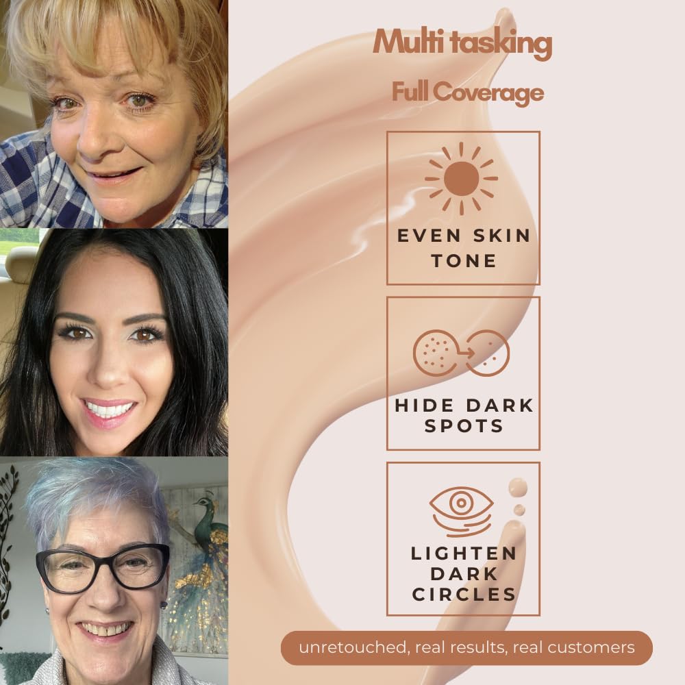 BaeBlu Concealer: s'adapte a votre teint pour un rendu naturel.