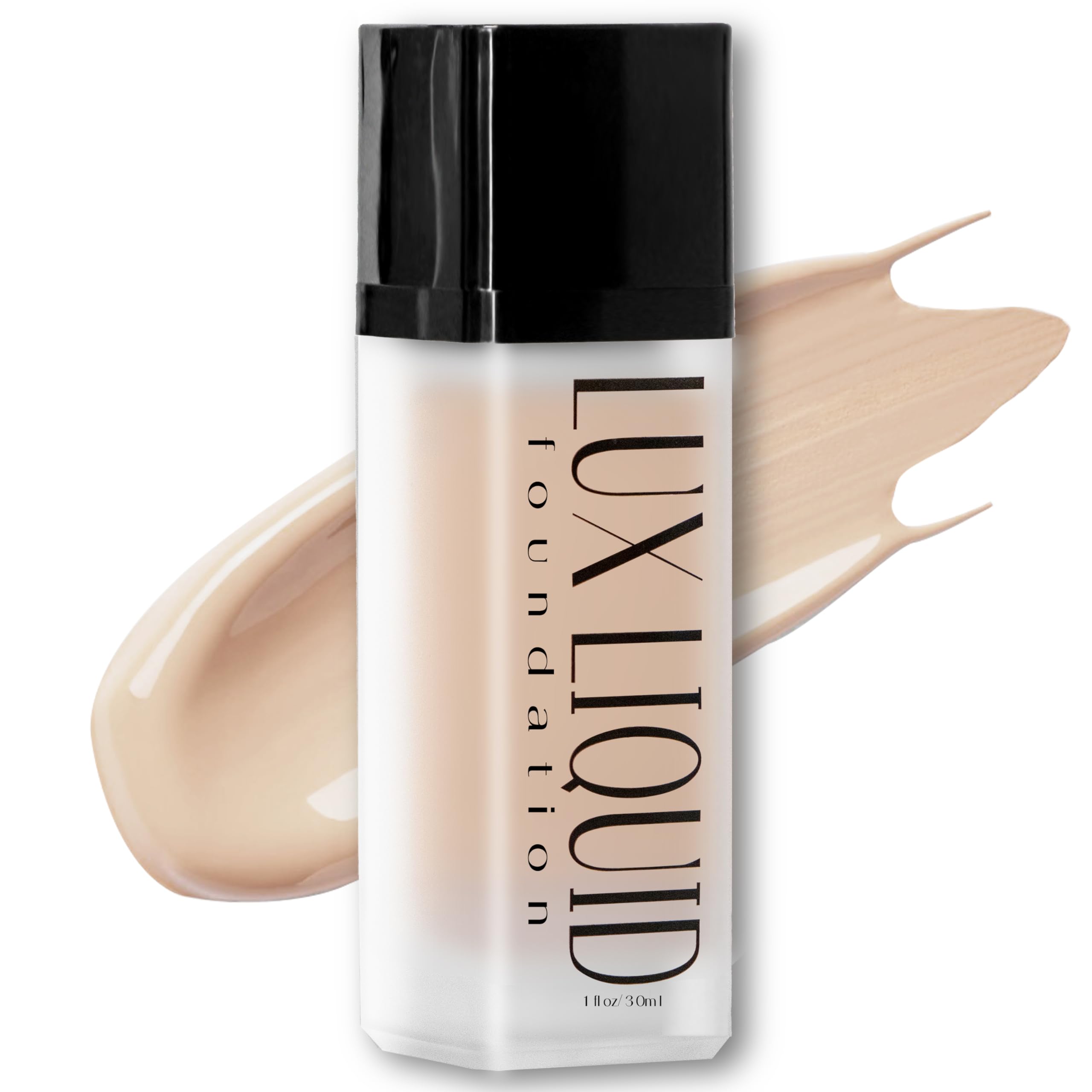 BaeBlu Lux Foundation flacon pompe airless pour une application précise