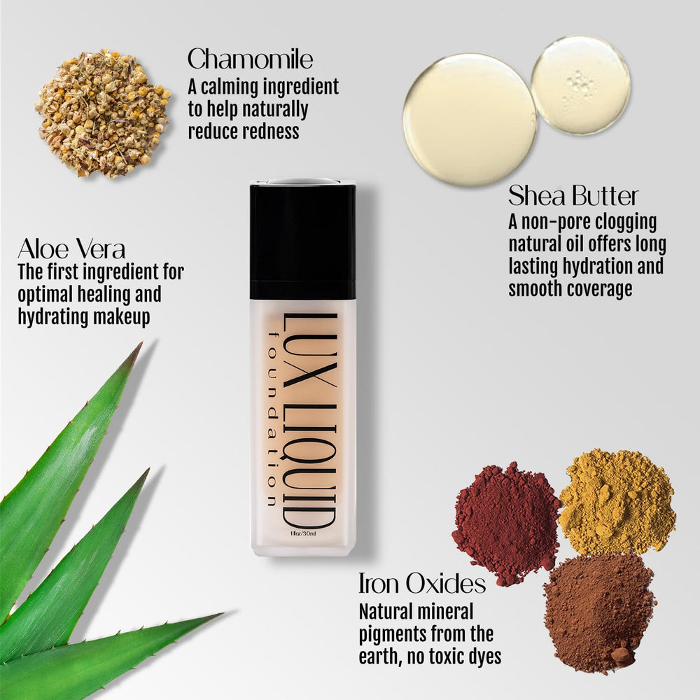 Packaging en transition vers pompe airless pour BaeBlu Lux Foundation