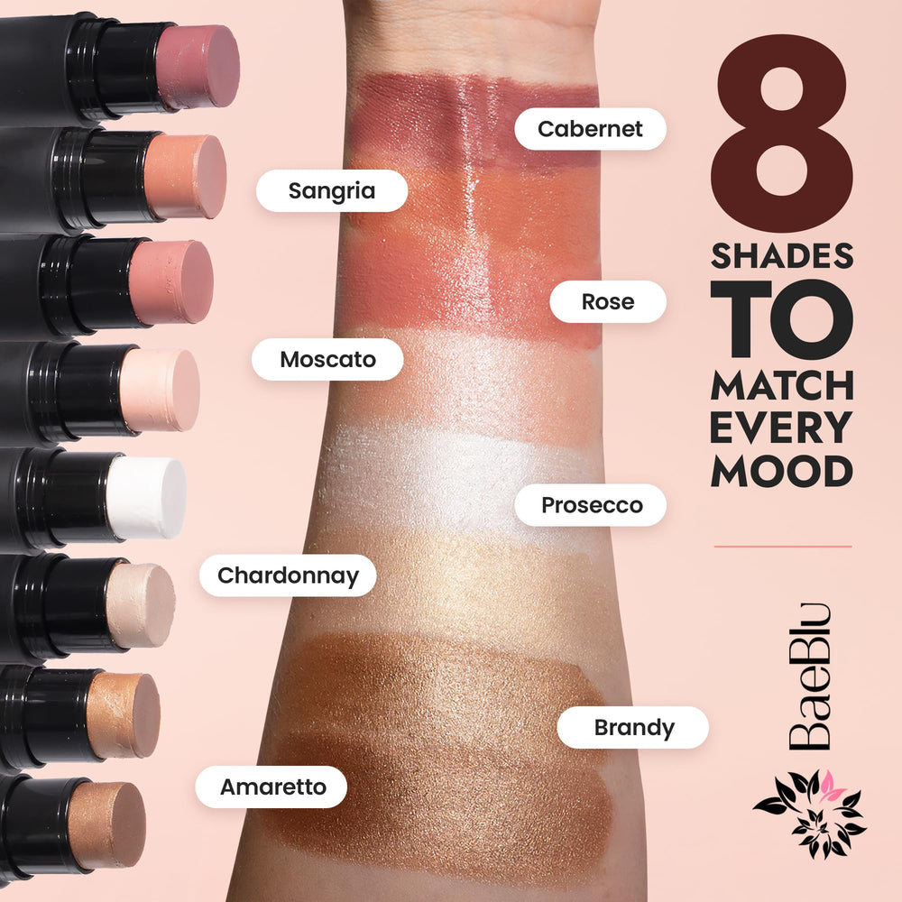 Texture crème multi-usage BaeBlu qui glisse facilement sur la peau