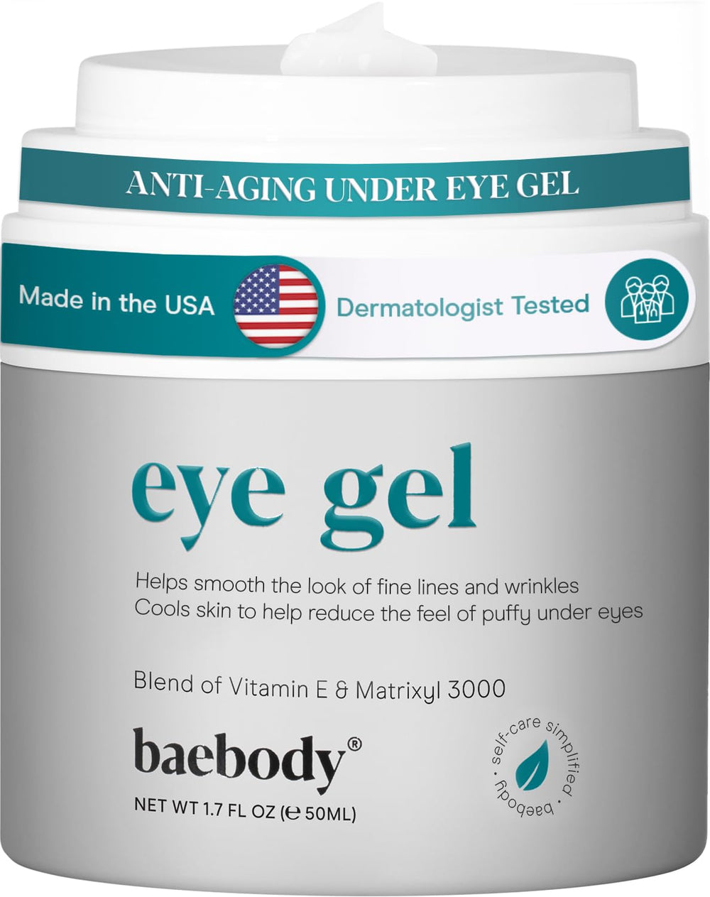 Baebody gel contour yeux apaisant: atténue les cernes et les poches.
