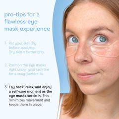 Baebody patchs yeux mucin escargot – application facilitée