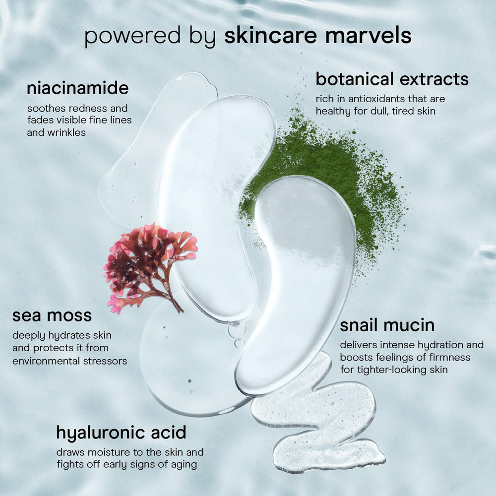 Baebody patchs yeux niacinamide acide hyaluronique – soin ciblé