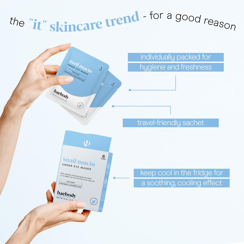 Baebody patchs yeux texture soyeuse – sensation agréable