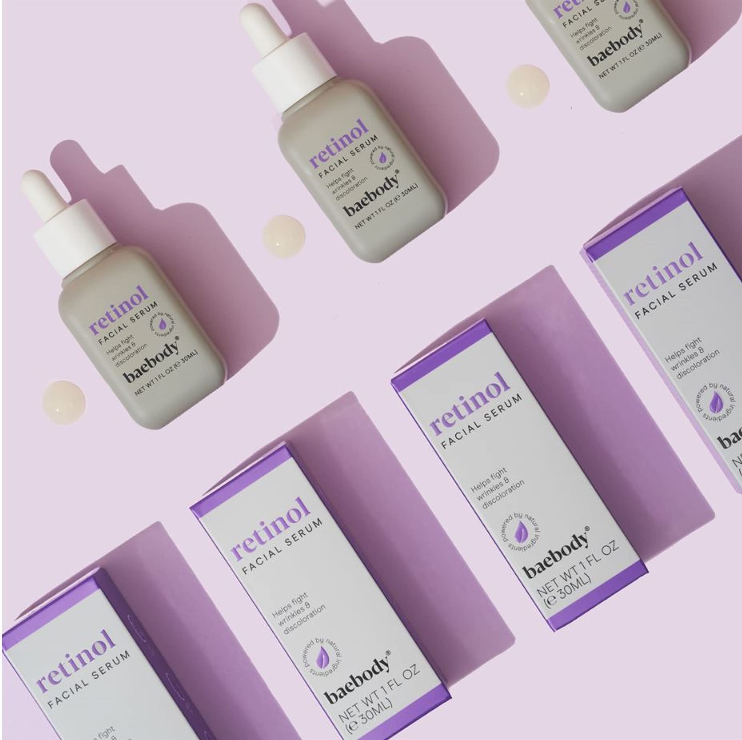 Baebody Sérum Rétinol Peau Lisse – texture affinée et teint plus homogène