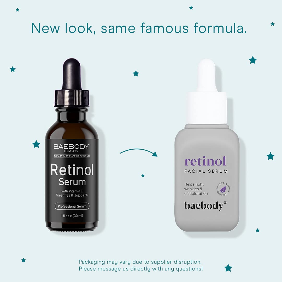 Baebody Sérum Rétinol Visage Application – geste fluide pour peau douce et hydratée