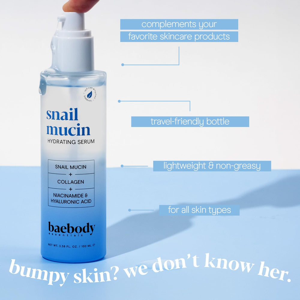 Niacinamide présente dans Baebody Mucin Escargot pour teint homogène