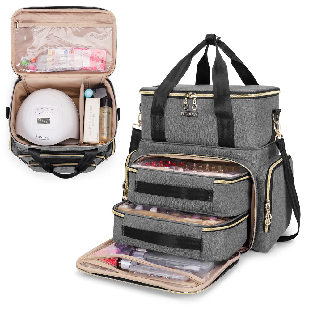 BAFASO organisateur vernis double couche vue générale pour rangement pratique