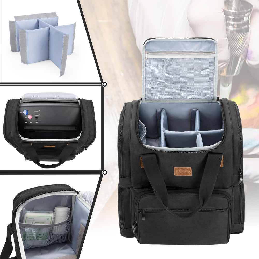 BAFASO sac à dos tatouage, emplacement imprimante pochoirs en place