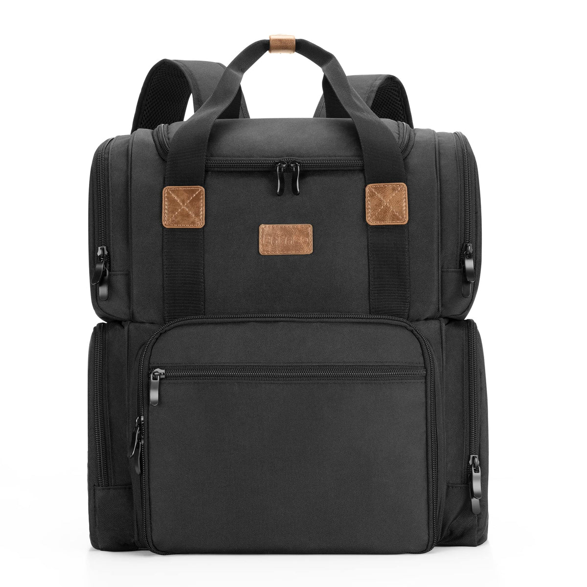 BAFASO sac cosmétique avec poches intérieures transparentes pour un rangement rapide