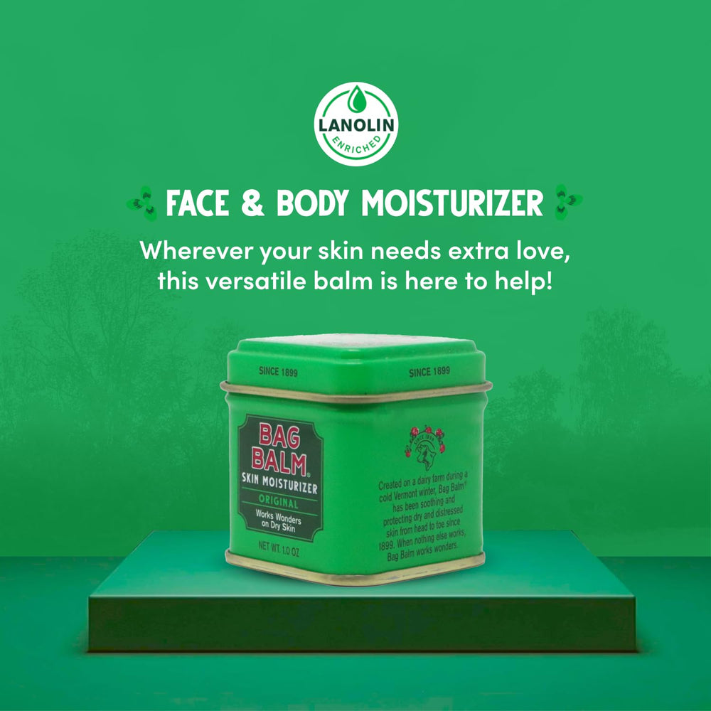 Bag Balm sur cuticules tendues, aide à apaiser et hydrater les ongles.
