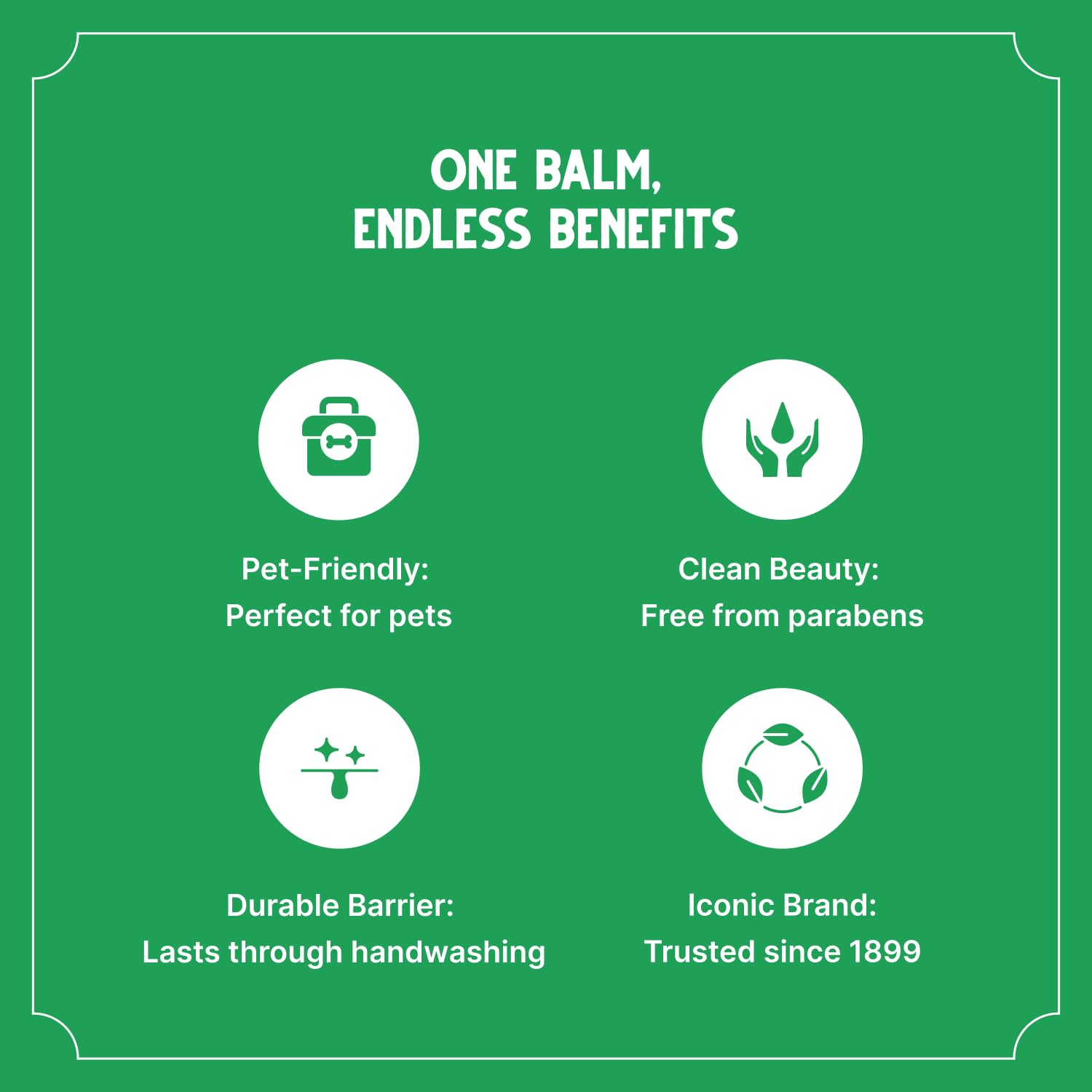 Bag Balm contre irritations de la peau, usage polyvalent et efficace.