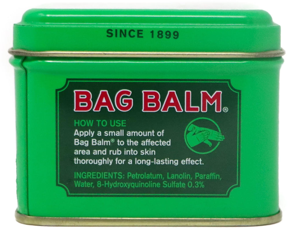 Texture crème sans parfum de Bag Balm, douceur rapide pour la peau.