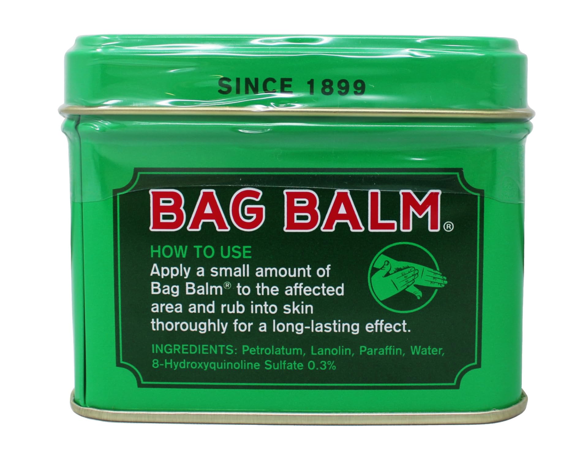 Bag Balm tube portable – soin rapide en déplacement.