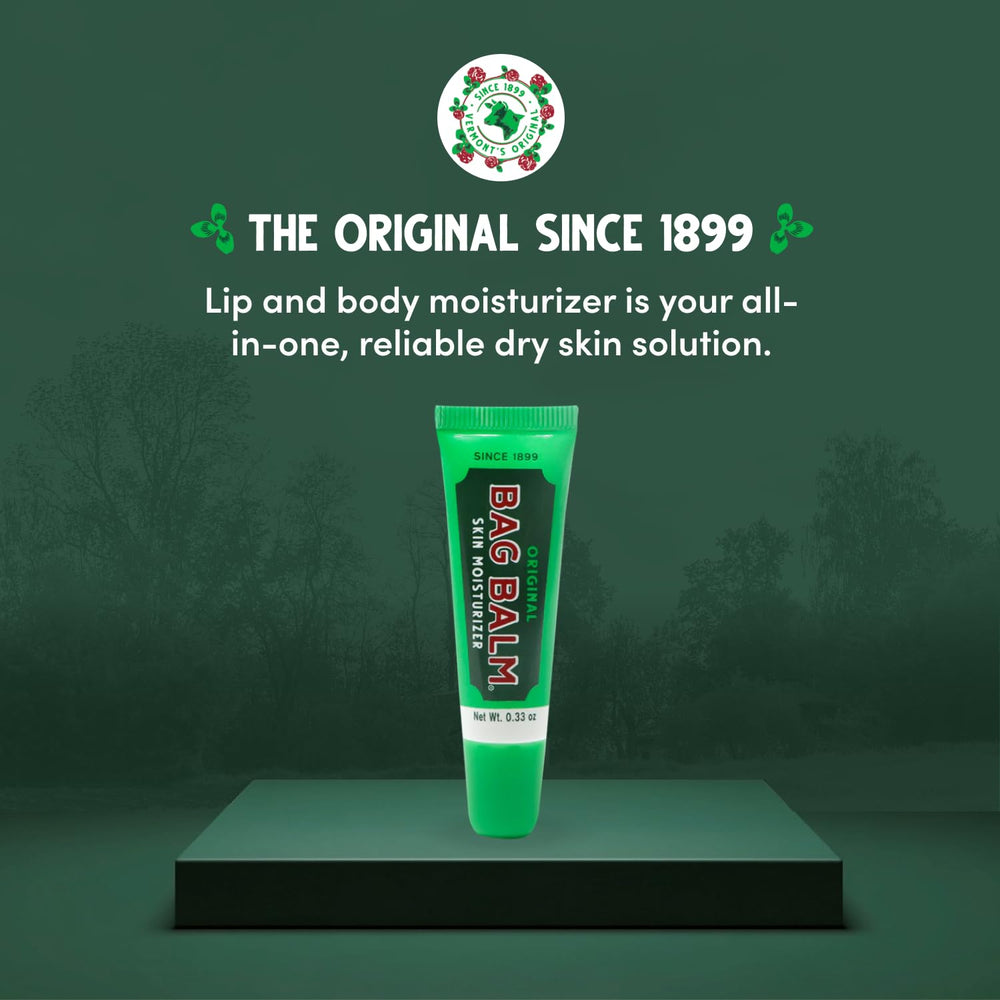 Bag Balm Original – tubes baume levres, usage pratique en déplacement.