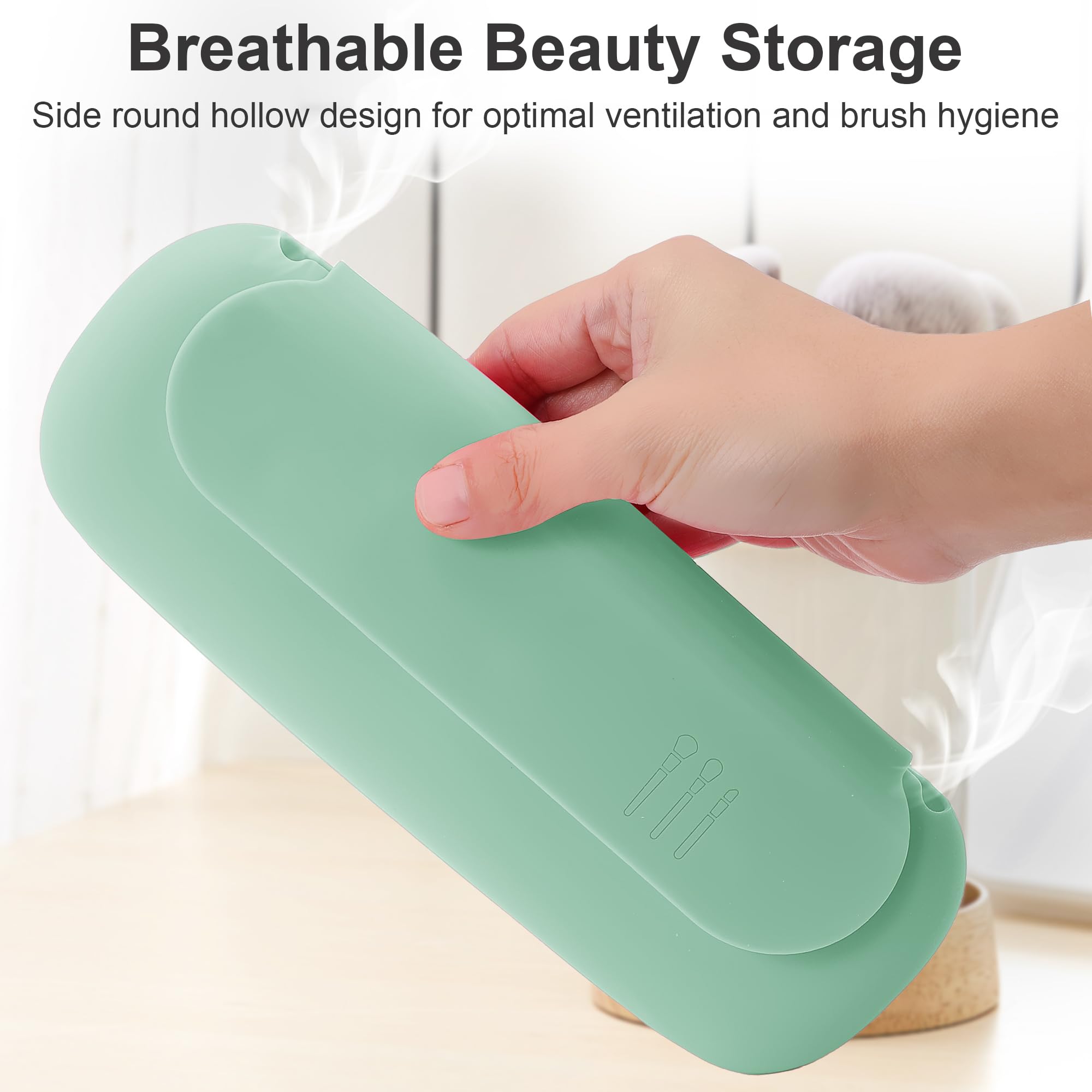 BAGCRAZY design anti-glisse et respirant, idéal pour la routine beauté quotidienne.