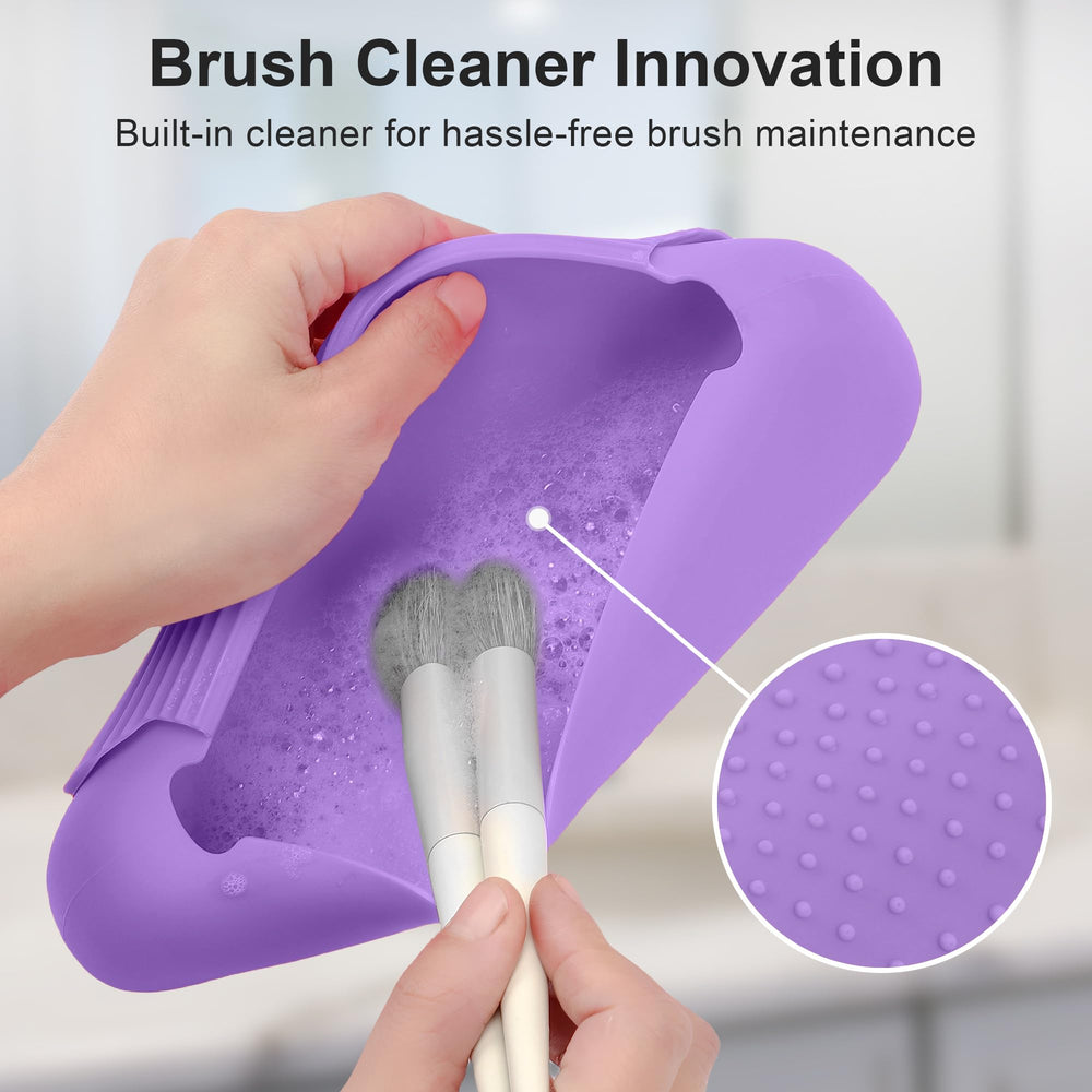 BAGCRAZY Organisateur cosmétique lavable, pratique et sûr pour la peau.