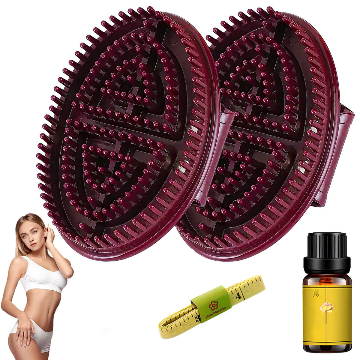 BAGISTES Brosse Méridienne – massage du corps pour relaxation et circulation.