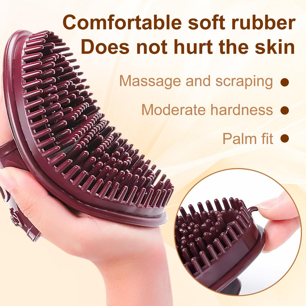 BAGISTES Brosse Méridienne – massage des jambes et pieds pour favoriser la circulation.